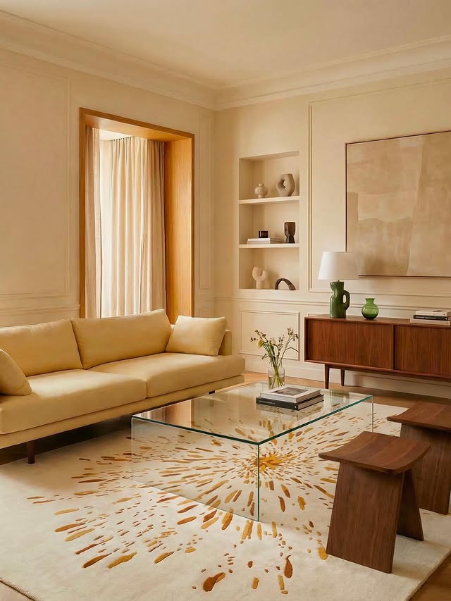 Paint rug